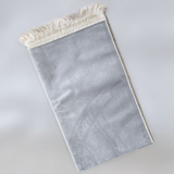 QURAYA ® Personalized Prayer Mat - Giftbox DeLuxe - Gray
